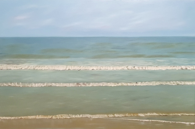 Buy hand-painted, maritime oil painting - Calm sea 